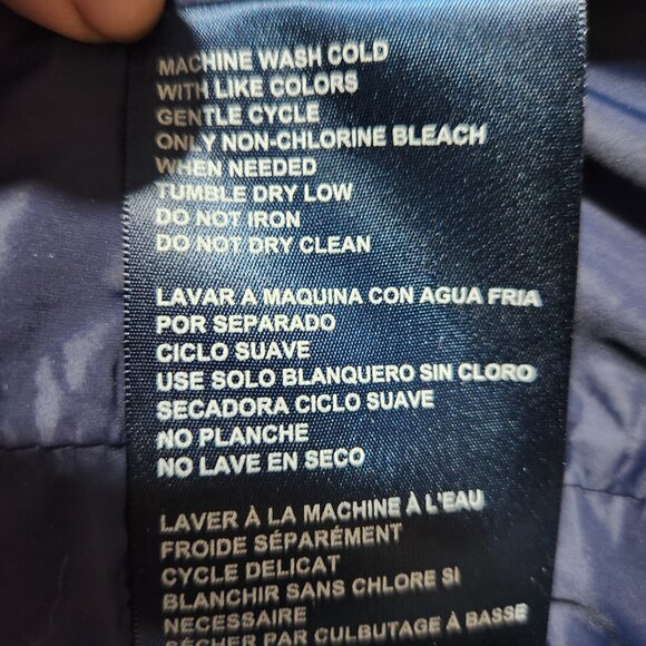 Tommy Hilfiger Puffer Vest Women's Size XL White Packable Zip Pockets - Picture 6 of 11